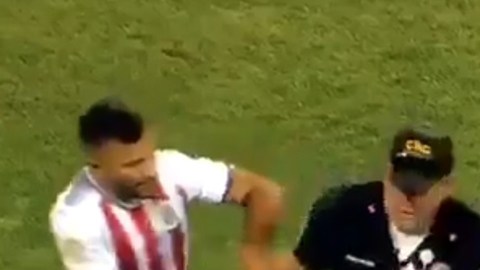Jugadores de Chivas defendieron a una aficionada de la rudeza de un elemento de seguridad