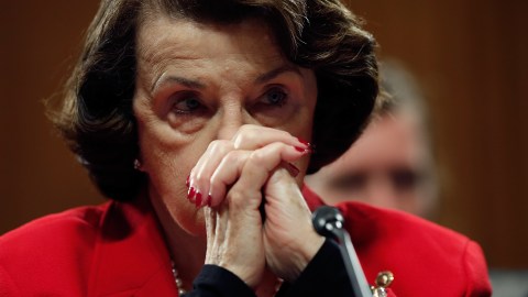 En lo que va del año, Dianne Feinstein acumula varias visitas al hospital