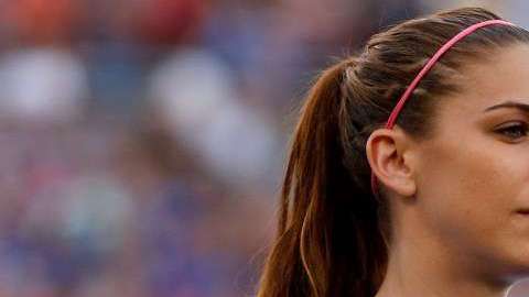 Alex Morgan, futbolista de Estados Unidos.