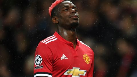 Paul Pogba, mediocampista francés del Manchester United