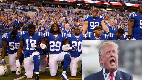 Trump amenazó con cortar los incentivos tributarios a los equipos de la NFL