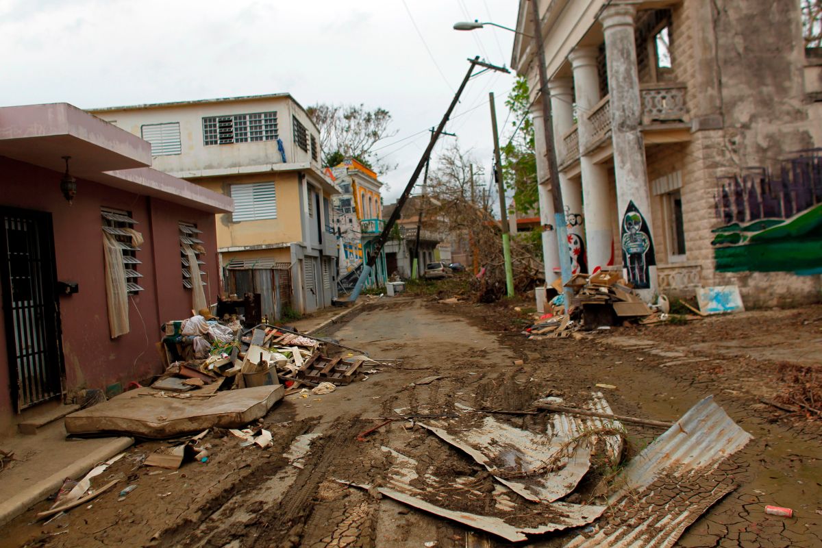 Puerto Rico fue devastada por el huracán María.