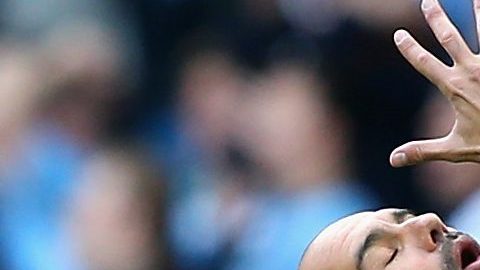 Pep Guardiola. El DT de Manchester City. Alex Livesey/Getty Images
