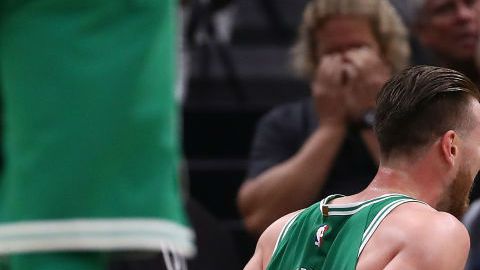La fractura de Gordon Hayward. Getty Images.