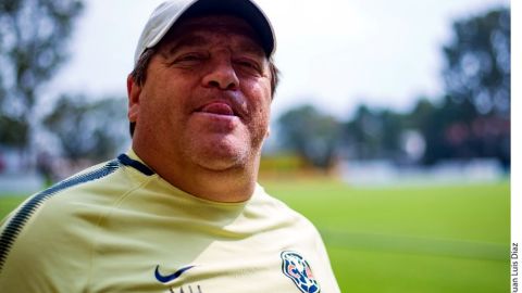 Miguel Herrera, técnico de las Águilas del América