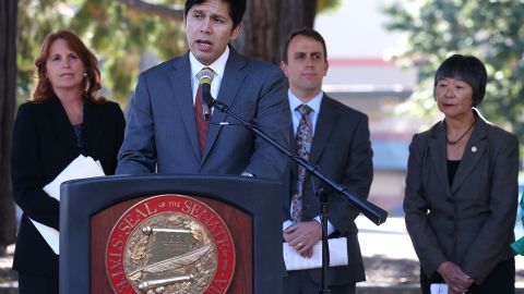 Kevin de León, presidente del Senado de California.