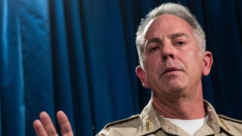 El alguacil de Las Vegas brindó nuevas informaciones sobre el autor del tiroteo del domingo. Getty