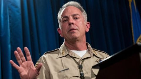 El alguacil de Las Vegas brindó nuevas informaciones sobre el autor del tiroteo del domingo. Getty