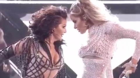 Alejandra Guzmán y Gloria Trevi.