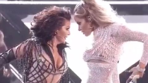 Alejandra Guzmán y Gloria Trevi.