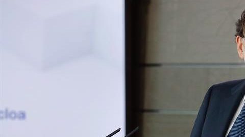 Mariano Rajoy. presidente del gobierno español.  EFE