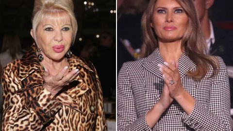 Ivana y Melania Trump