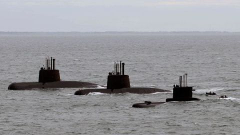 El ARA San Juan "perdió la comunicación" con la Armada el miércoles. Getty