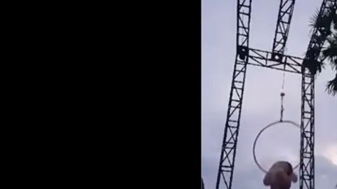 La mujer estaba en una presentación. / Foto Especial