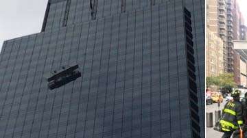 El incidente se reportó en un edificio de Columbus Circle.