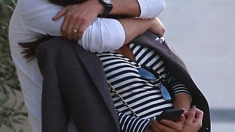Eva Longoria junto a su esposo José Bastón.