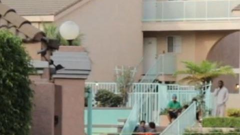 La policía realizó algunos arrestos en Compton