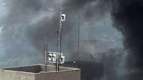 La riña dejó varios heridos.