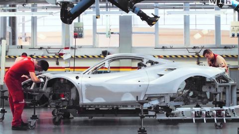 Las instalaciones de Ferrari en Maranello