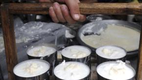 Lassi es una bebida muy popular en el sudeste asiático y es hecha a base de yogurt. Getty