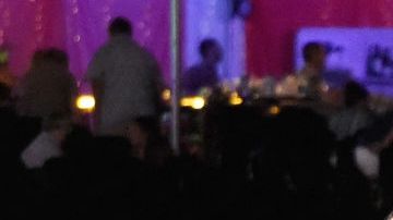 Personas tratan de salvarse durante el tiroteo en Las Vegas.