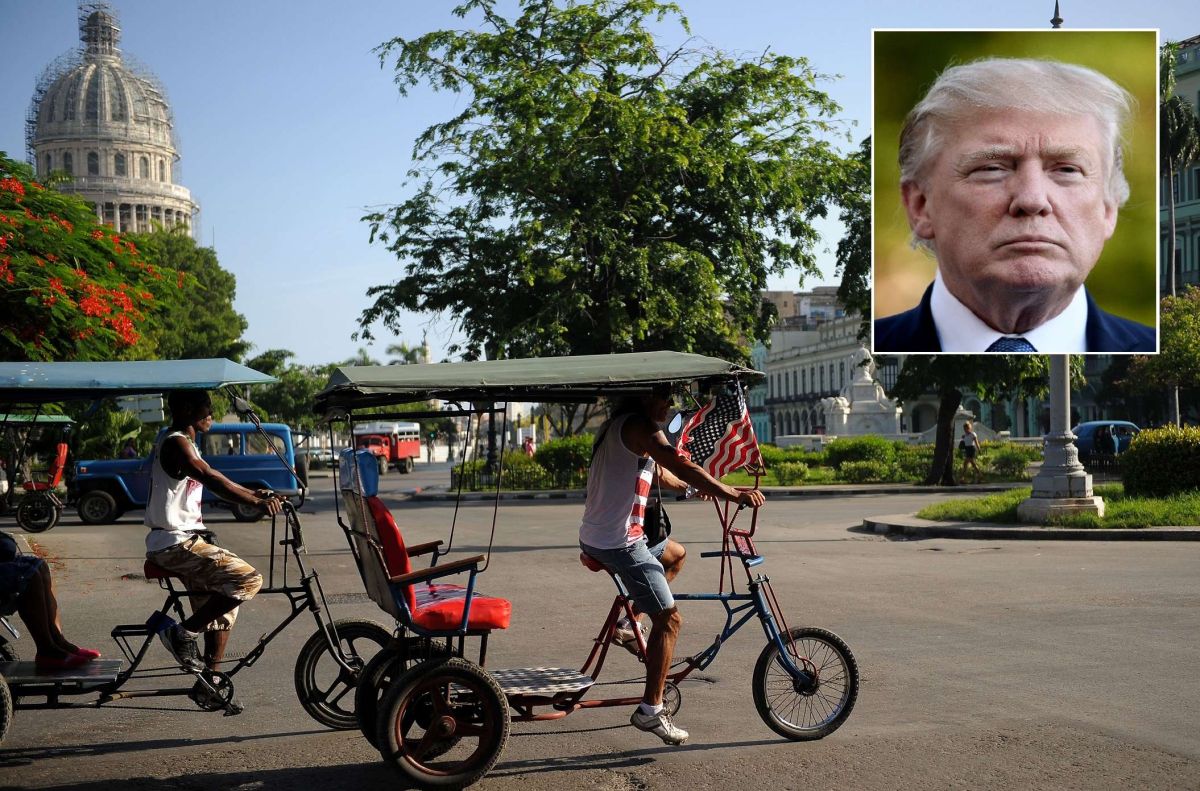 El presidente Trump implementó restricciones a Cuba.