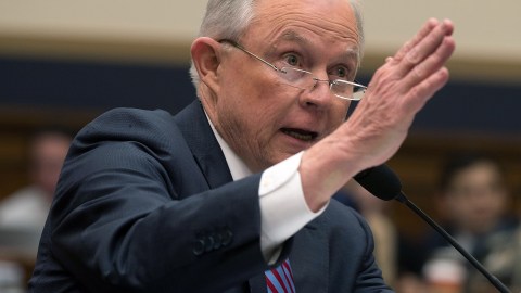 Attorney General Jeff Sessions Testifies To House Judiciary Committee On Oversight At The Justice Department