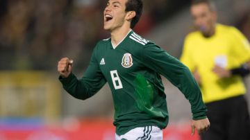 Hirving Lozano anotó dos goles, en el empate 3-3 de México ante Bélgica en Bruselas