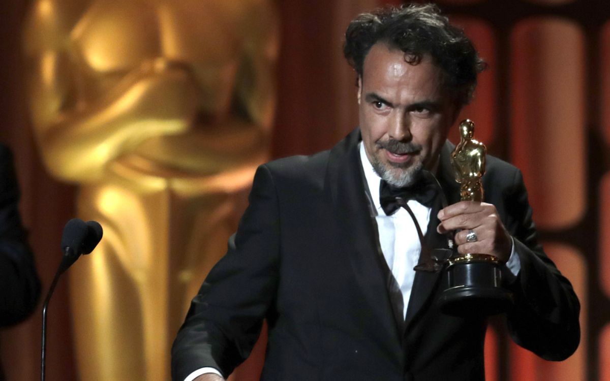 Iñarritu ganó un Óscar especial por 'Carne y Arena'.