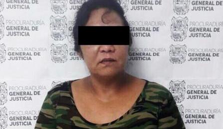 Ana Isabel Teviño, líder "zeta" en el norte de México. PGR