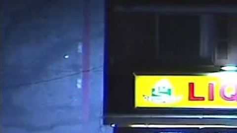 Imagen aérea del negocio donde tomó lugar el tiroteo.