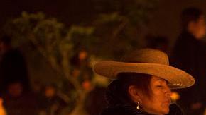 Celebración del Día de Muertos en México.