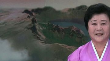 Ri Chun-hee ha llorado, reído y gritado en la Televisión Central de Corea del Norte durante más de 40 años./Getty
