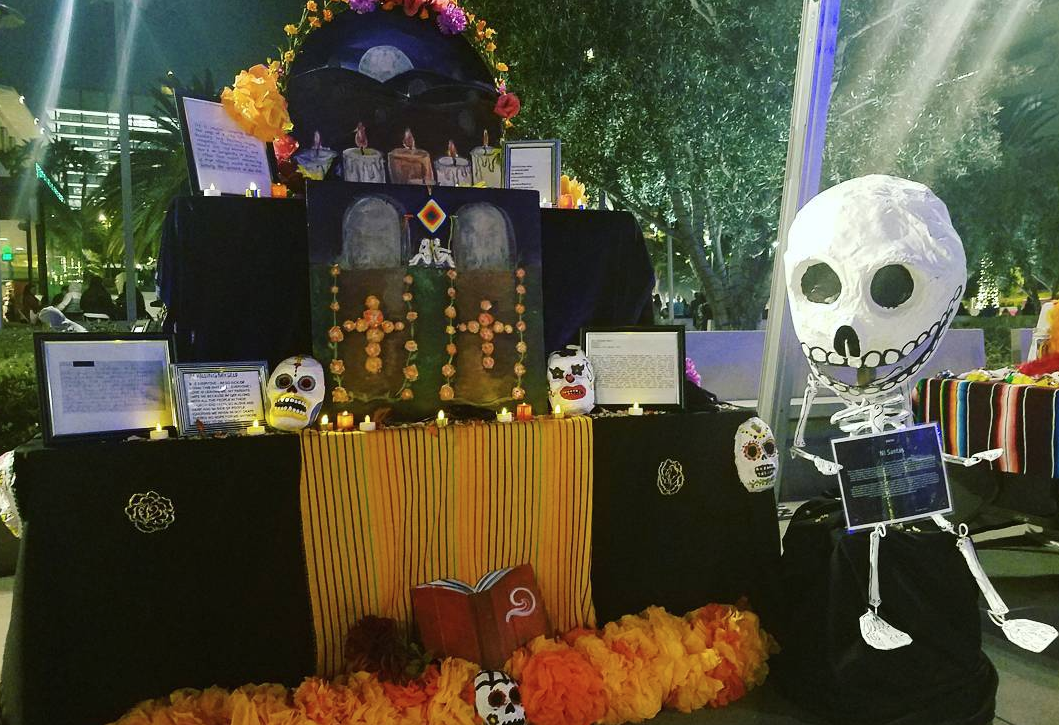 virtual dia de los muertos altar