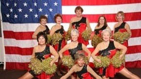 Grupo de animadoras mayores, con base en Arizona.