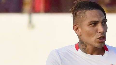 El jugador peruano Paolo Guerrero.