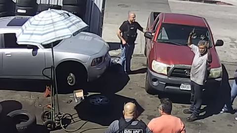 La operación considerada de ilegal quedó registrada en video