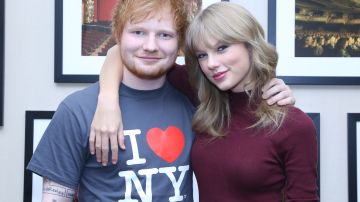 Ed Sheeran y Taylor Swift.