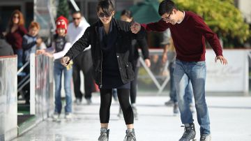 Ya se puede patinar sobre hielo en Union Square, en San Francisco.