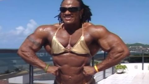 Renne Toney es la mujer con mayor musculatura en todo el mundo