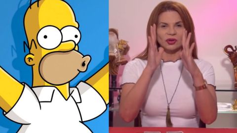 Mhoni Vidente ya tiene competencia en Los Simpson