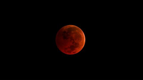 El eclipse total de la Súper Luna de enero de 2018 fue visible en todo EEUU. NASA
