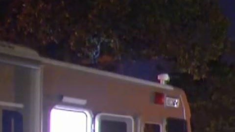 Las autoridades acordonaron la escena del crimen.