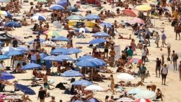 En una playa de Sídney./EFE