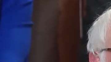 El demócrata no ocultó su estado de ánimo.