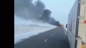 Se desconocen las causas del incendio. /Foto Especial