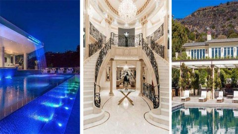 Algunas de estas casas en verdad parecen castillos sacados de un cuento de hadas.