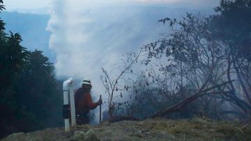 El incendio “Thomas” arrasó con más de 114 mil hectáreas en los condados de Ventura y Santa Bárbara.