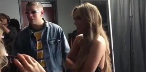 Jennifer López y Bad Bunny.