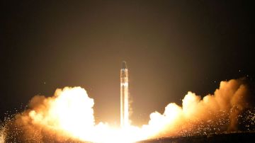 En noviembre de 2017, Corea del Norte probó un misil intercontinental.
